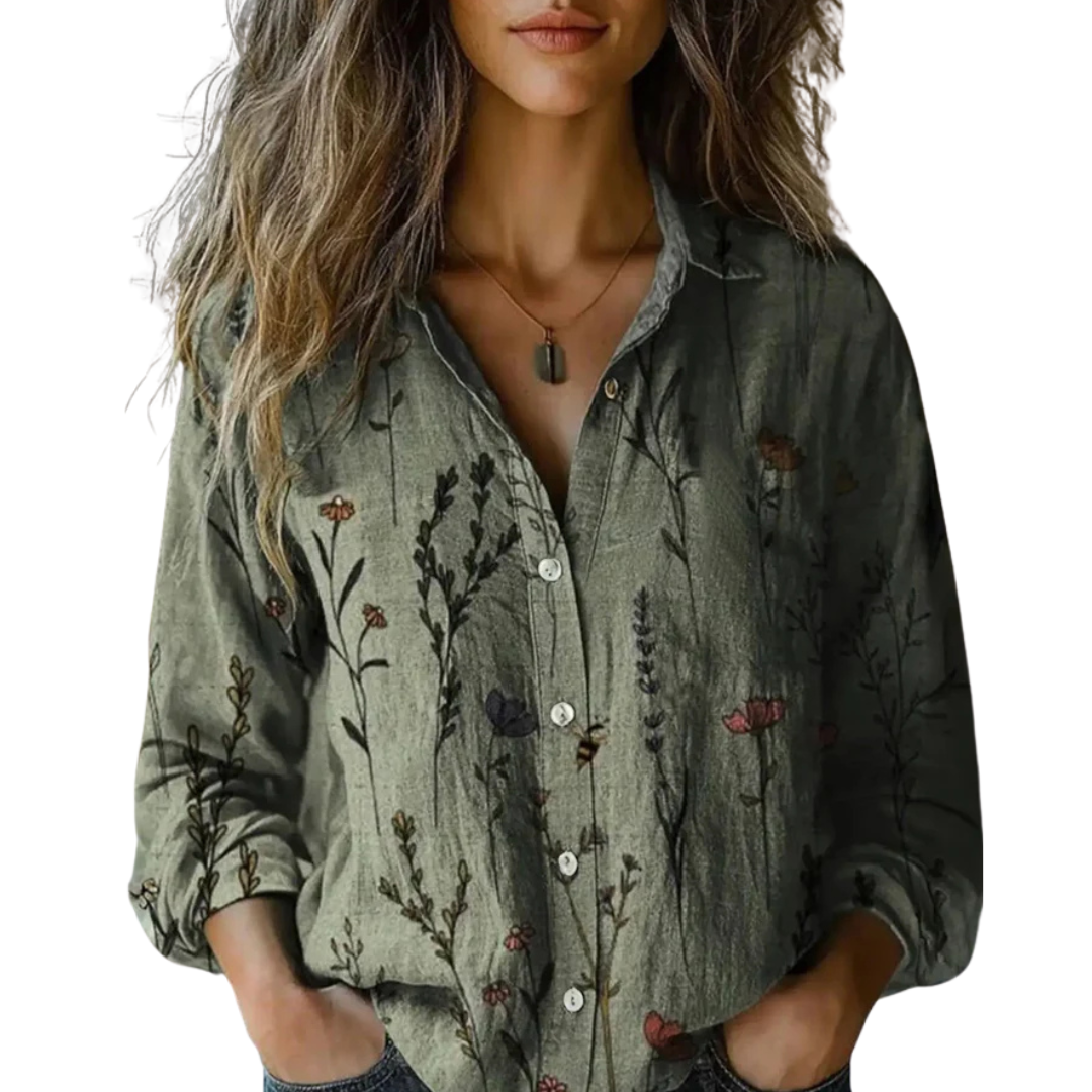 Lena&Rose™ | Delphine - Vintage Blouse