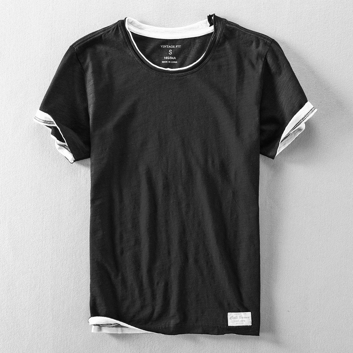 Harrison | Double-Layer Crew Neck Tee