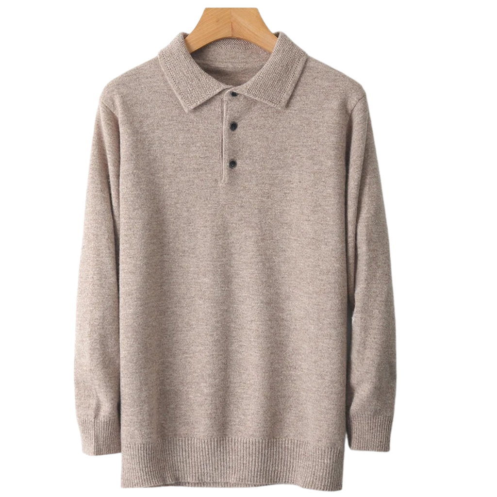 Callahan | Knit polo sweater
