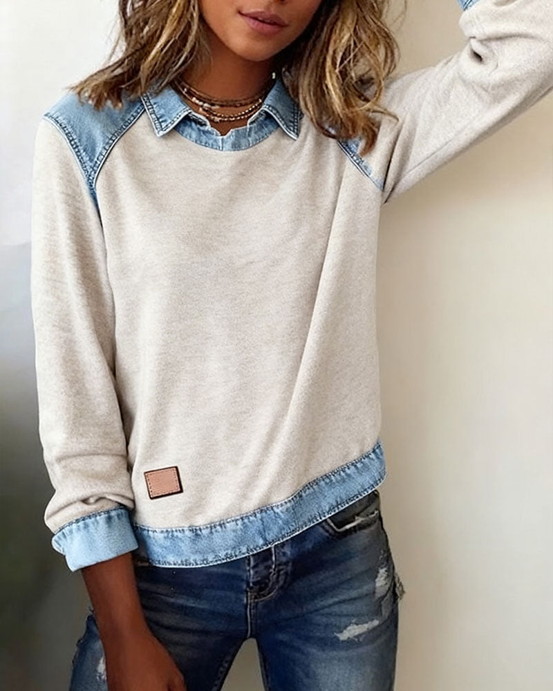 Leia™| Trendy Long Sleeve Button-Up Shirt