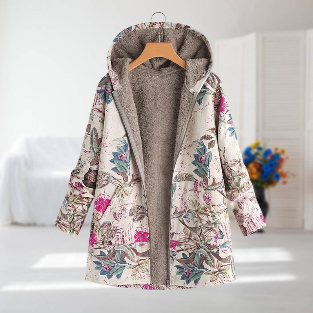 Mila™ | Floral Parka Jacket