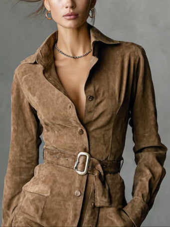 Mia | Long Sleeve Midi Dress