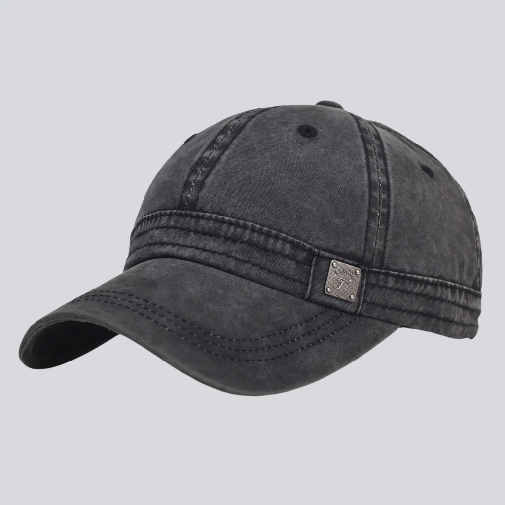 John | Everyday vintage cap (Black)