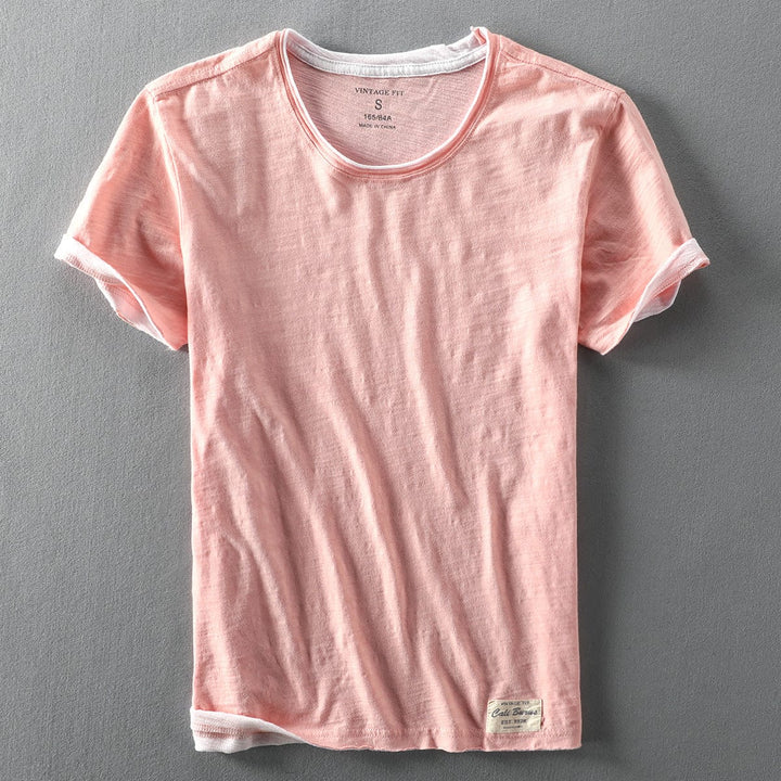 Harrison | Double-Layer Crew Neck Tee