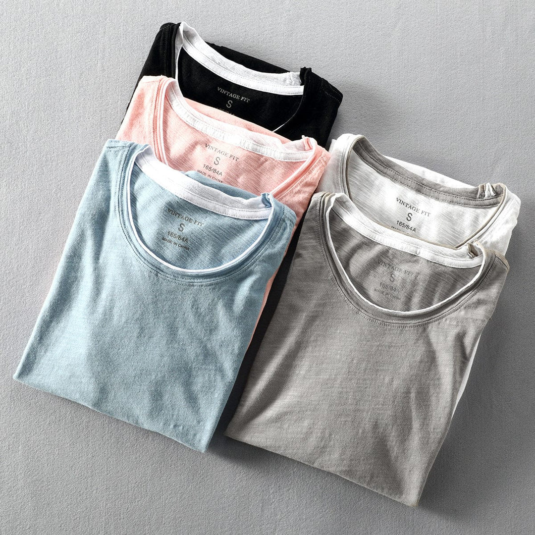Harrison | Double-Layer Crew Neck Tee