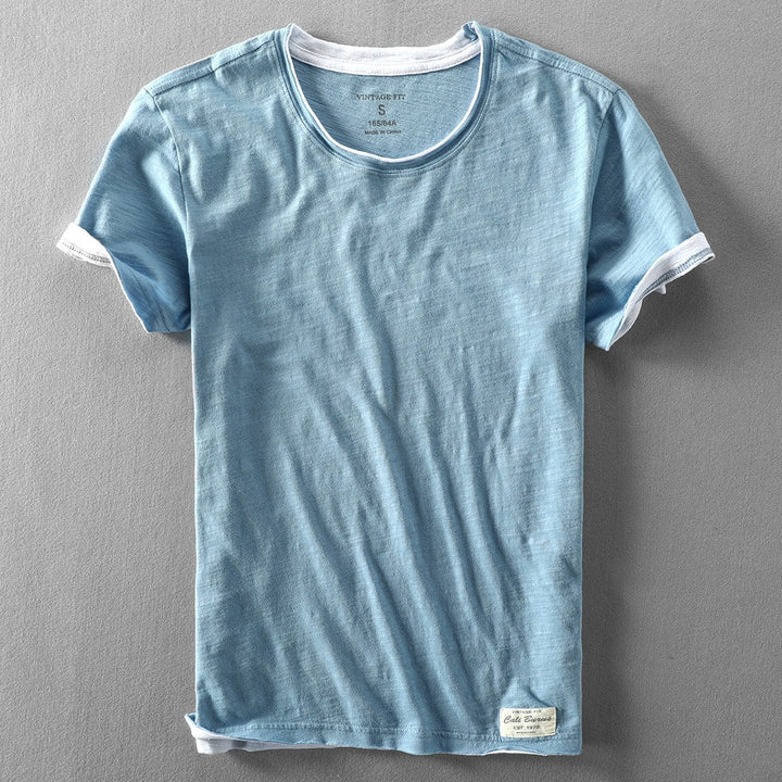 Harrison | Double-Layer Crew Neck Tee