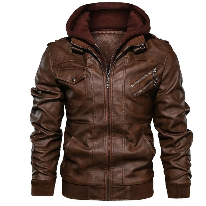 Bram | Casual Leather Jacket