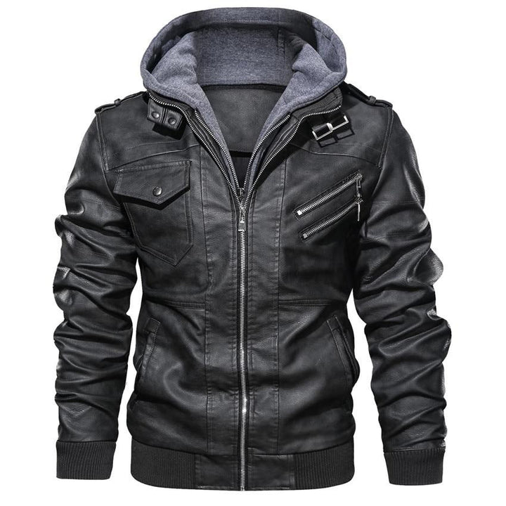 Bram | Casual Leather Jacket