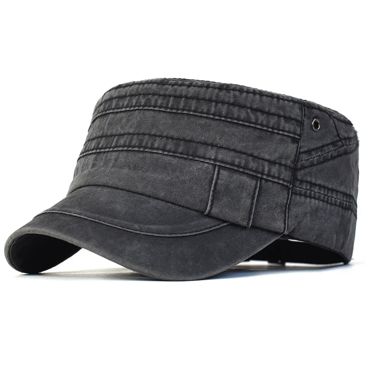Owen | Durable vintage cap (Black)