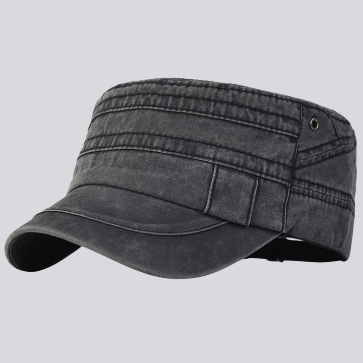 Owen | Durable vintage cap (Black)