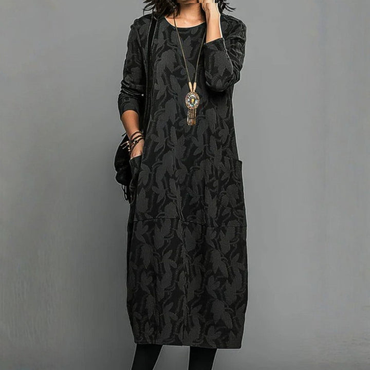 Lena&James™ | Warm Winter Dress with Elegant Cut