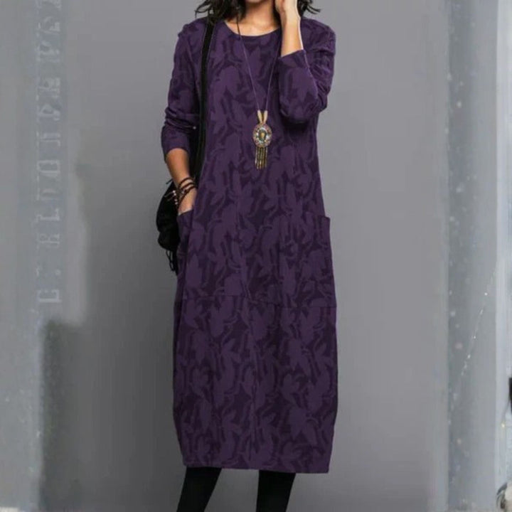 Lena&James™ | Warm Winter Dress with Elegant Cut