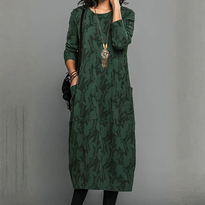 Lena&James™ | Warm Winter Dress with Elegant Cut