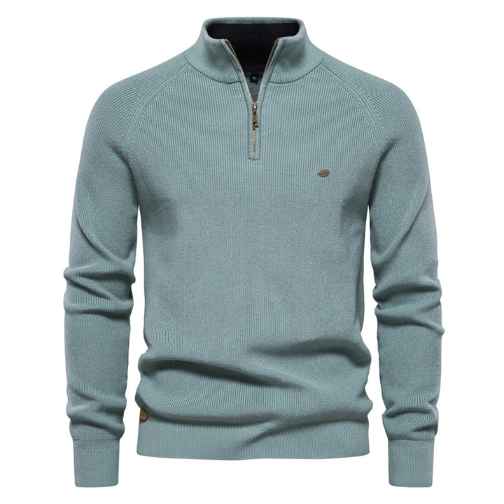 Edwin | Classic half-zip sweater