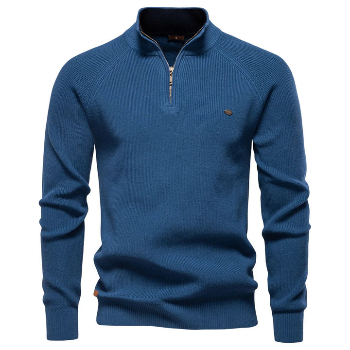 Edwin | Classic half-zip sweater