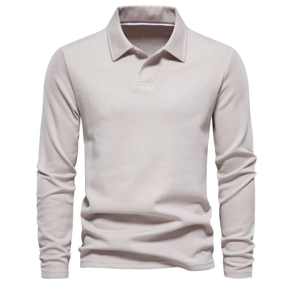 Ellis | Classic longsleeve polo