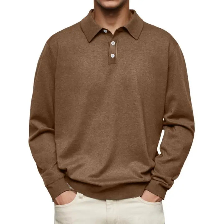 Andrew | Casual long sleeve polo