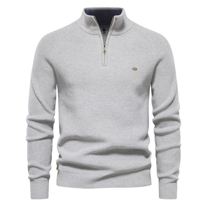 Edwin | Classic half-zip sweater