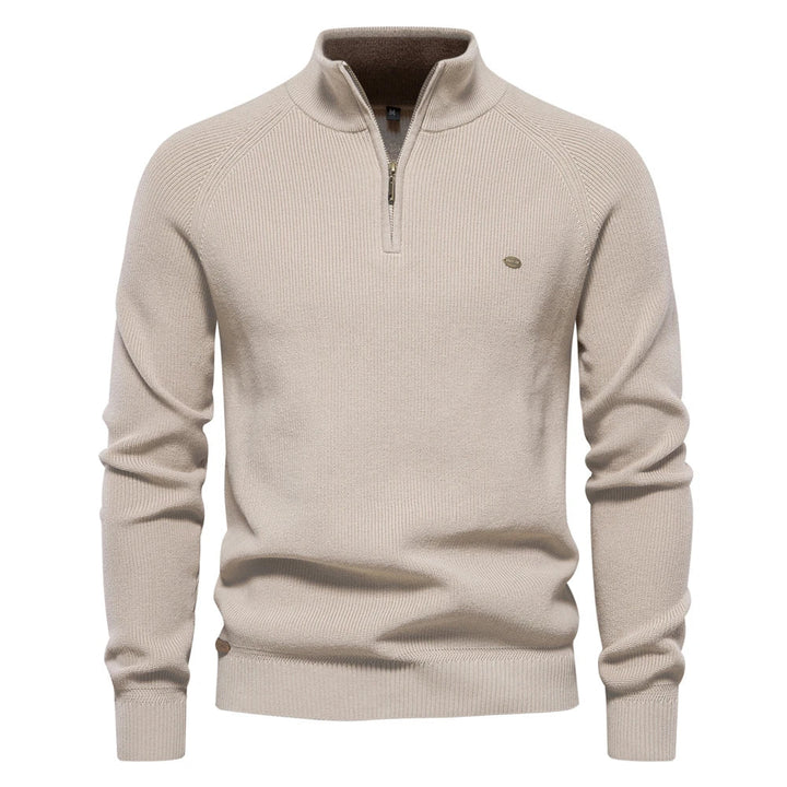Edwin | Classic half-zip sweater