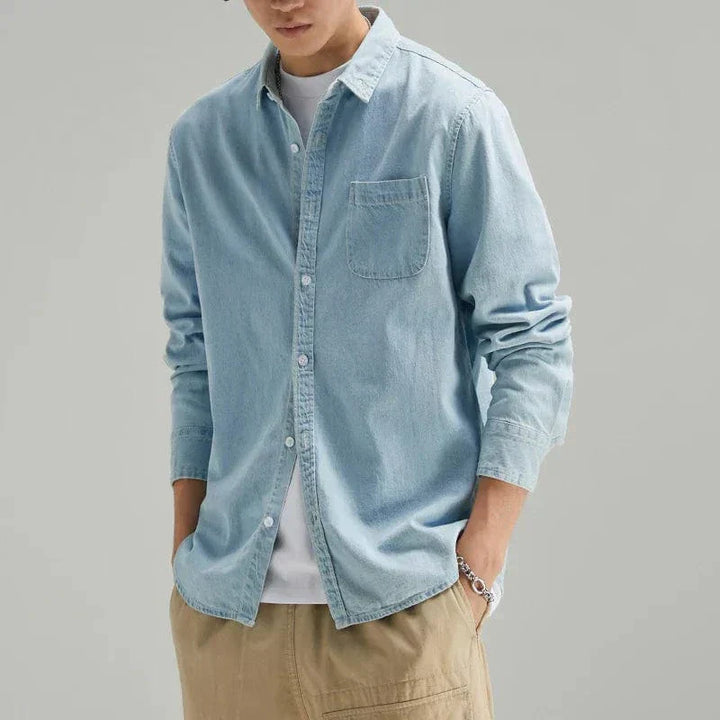 Nathaniel | Classic Denim Shirt