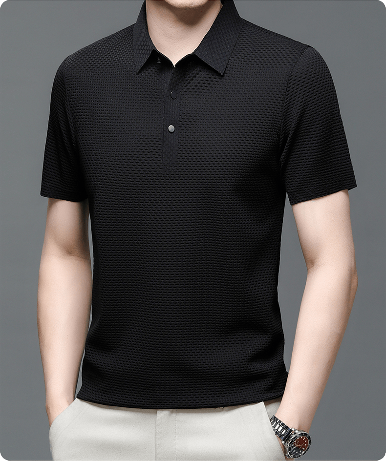 Connor | Silk Polo Shirt