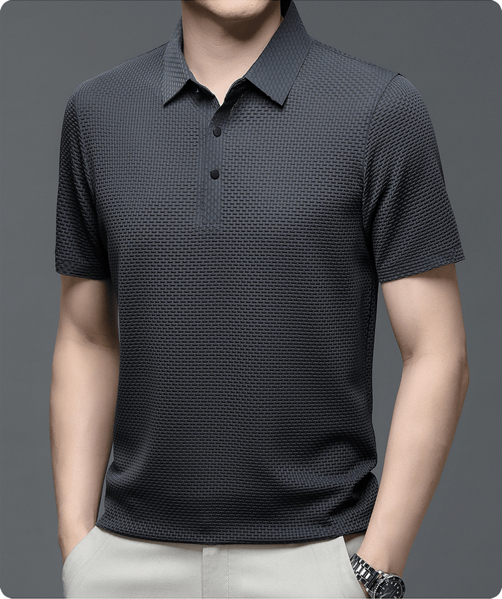 Connor | Silk Polo Shirt