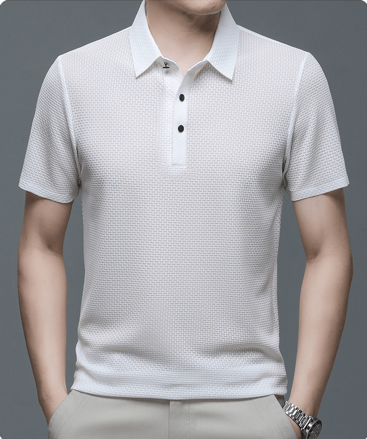 Connor | Silk Polo Shirt