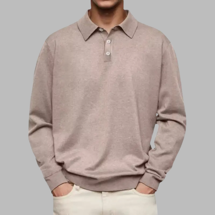 Andrew | Casual long sleeve polo