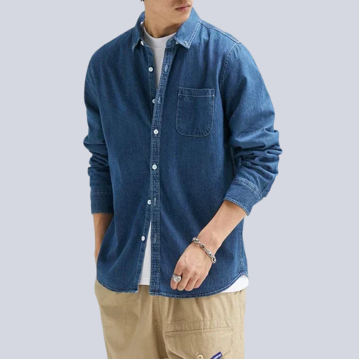Nathaniel | Classic Denim Shirt