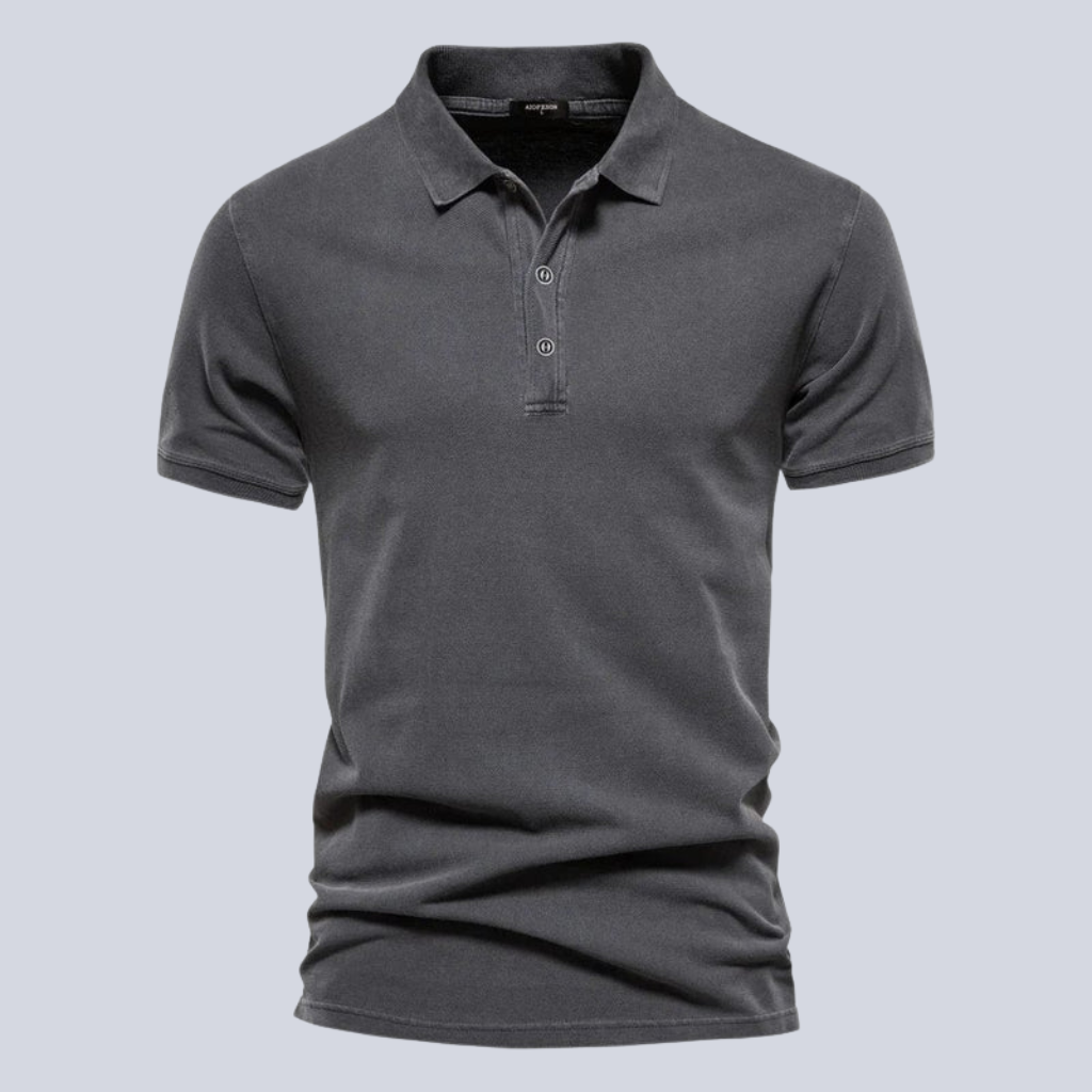 Vincent | Luxe Polo Shirt