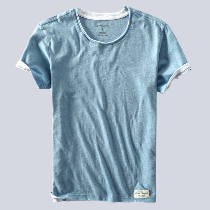 Harrison | Double-Layer Crew Neck Tee